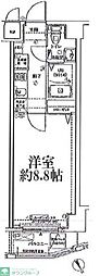 GRANDFORCE東高円寺 1Kの間取図画像