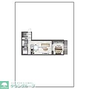 家具配置間取り図