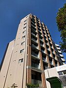 外観タイル貼りマンション