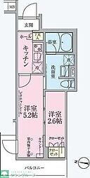 ARKMARK練馬 2Kの間取図画像