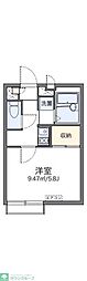 BRISE関町東 1Kの間取図画像