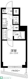 シンシア新中野OZIO 1Kの間取図画像