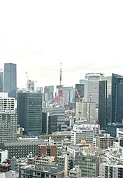 リビングルームより東京タワーが見えます