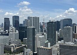 バルコニーからの眺望　東京タワー