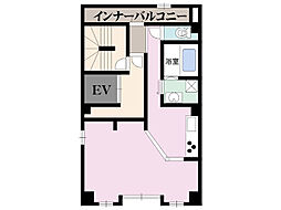 OrientCity・S ワンルームの間取図画像