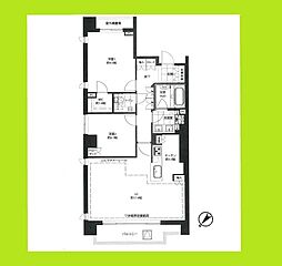 神宮前五丁目ブランシェ 2LDKの間取図画像