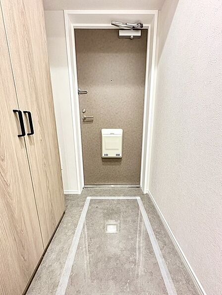 大型の下駄箱収納でお気に入りの靴もたっぷり収納できますね!
