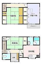 市川市大野町1丁目 中古戸建 北西×南西角地