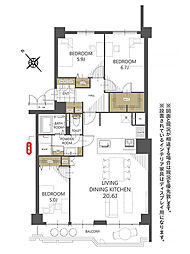 市川グリーンハイツB棟