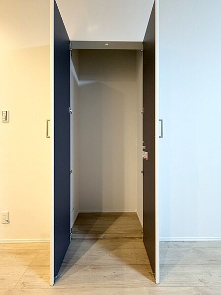 空間を有効的に活用することで、様々なサイズのアイテムをしまうことができ、モノで雑然としがちな玄関をスッキリとした状態に保てます。