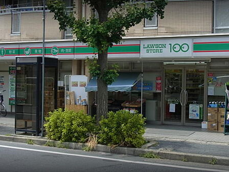 ローソンストア100市川宝2丁目店（140m）
