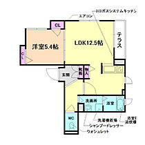 大阪府豊中市三国1丁目（賃貸アパート1LDK・1階・46.13㎡） その2