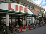 ライフ塚本店 510m