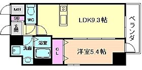 大阪府大阪市福島区福島7丁目（賃貸マンション1LDK・4階・35.60㎡） その2