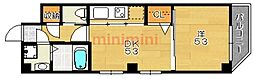 CohimeSweeter 1DKの間取図画像