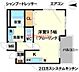 間取り：1R