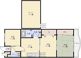 リフレ川西 302号室 ｜ 大阪府八尾市上尾町５丁目25（賃貸マンション3DK・3階・49.10㎡） その2