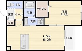 フレシール  ｜ 大阪府柏原市大県２丁目（賃貸マンション1LDK・1階・40.30㎡） その2