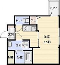 オーシャン青山  ｜ 大阪府藤井寺市青山２丁目（賃貸マンション1K・3階・22.75㎡） その2