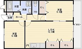 大県マンション2  ｜ 大阪府柏原市大県３丁目（賃貸マンション2LDK・3階・55.05㎡） その2