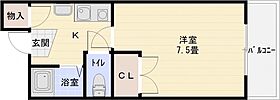 ハイツプレザント  ｜ 大阪府柏原市旭ケ丘３丁目（賃貸マンション1K・3階・24.00㎡） その2