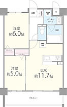 グラティ  ｜ 大阪府藤井寺市林２丁目（賃貸マンション2LDK・2階・50.06㎡） その2