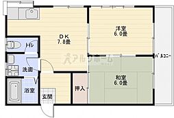 大清青谷ハイツ 1階/1D号室
