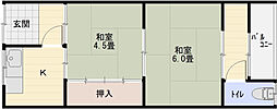 大県1丁目文化住宅 2階/201号室