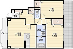 リバティーベル 1階/-