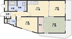 有宏ハイツ 3階/-