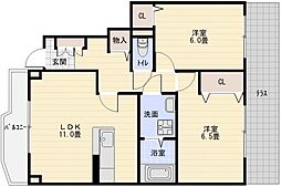 リバティーベル 1階/-