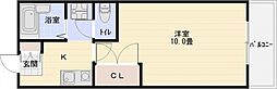 コンドウハイツ 1Kの間取図画像