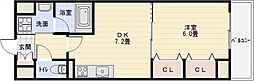 ハイムかずや 6階/-