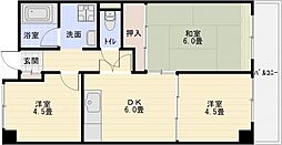 グランドール法善寺 4階/-