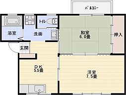 第1コーポ平野 2階