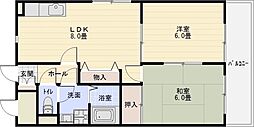ロイヤルパレス法善寺 2階