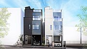 【外観イメージパース図】※イメージパース図につき実際の建物と異なる場合が御座います。