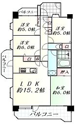間取図画像 4LDK