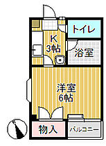 エスペラントＢ1、Ｂ2 1-207 ｜ 富山県高岡市戸出町3丁目（賃貸アパート1K・2階・22.59㎡） その2