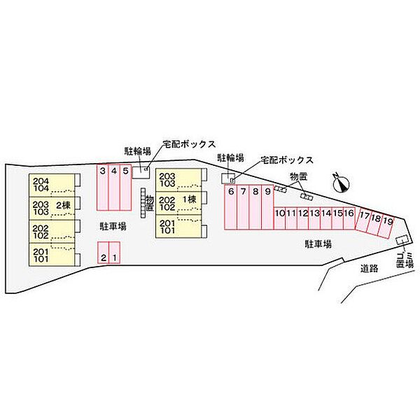 クプレI 201｜富山県砺波市中村(賃貸アパート2LDK・2階・61.88㎡)の写真 その15