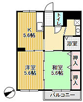 新富コーポ 305 ｜ 富山県砺波市新富町（賃貸マンション2K・3階・47.36㎡） その2