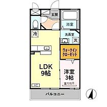 グレイス戸出 103 ｜ 富山県高岡市戸出町3丁目（賃貸アパート1LDK・1階・33.39㎡） その2