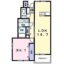 アルカディアIII 104 ｜ 富山県砺波市大辻（賃貸アパート1LDK・1階・51.05㎡） その2