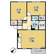 ブライダルハイツ戸出C棟 202 ｜ 富山県高岡市戸出町1丁目（賃貸アパート2LDK・2階・52.27㎡） その2