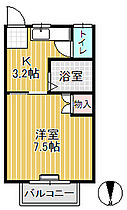 マミコーポ 205 ｜ 富山県砺波市高道（賃貸アパート1K・2階・23.18㎡） その2