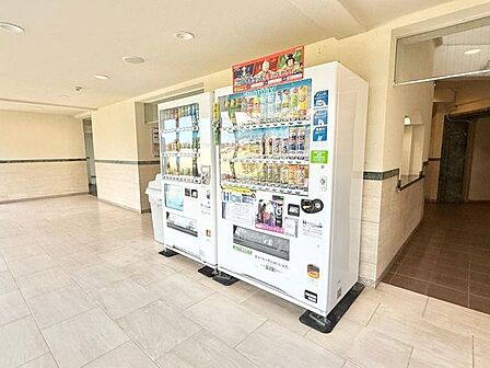 急な来客時にも嬉しい自動販売機