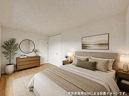 寝室の画像