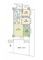 ダイアパレス千葉桜木 3LDKの間取図画像