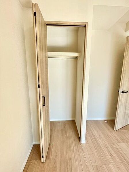 収納スペース充実!荷物もスッキリと片付きます