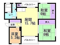 サクラアパートメント 2階